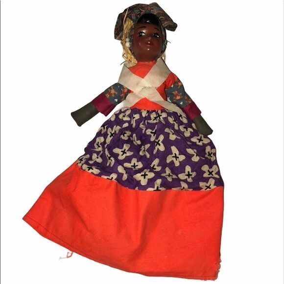 Vintage  African doll  - Picture 1 of 4
